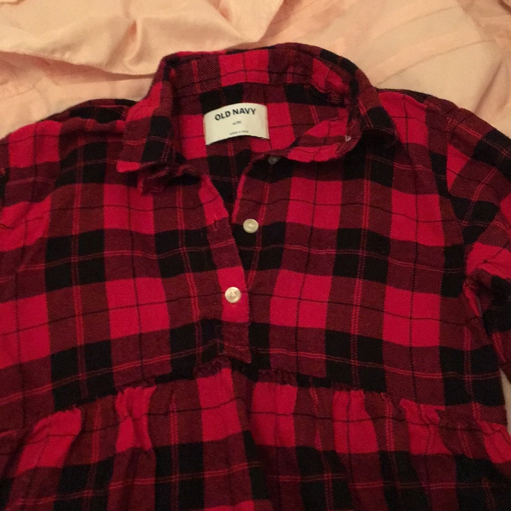 Flannel dress